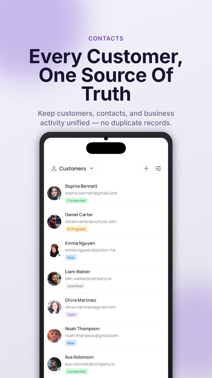 erxes XOS Mobile App — Mobile · Open Source CRM built by Amartuvshin Surenjav